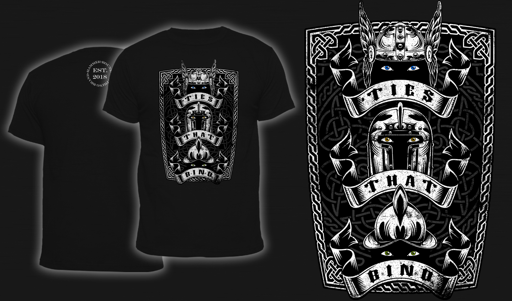 Ties That Bind - Men's T-Shirt Black